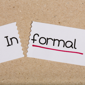 informal vs formal german