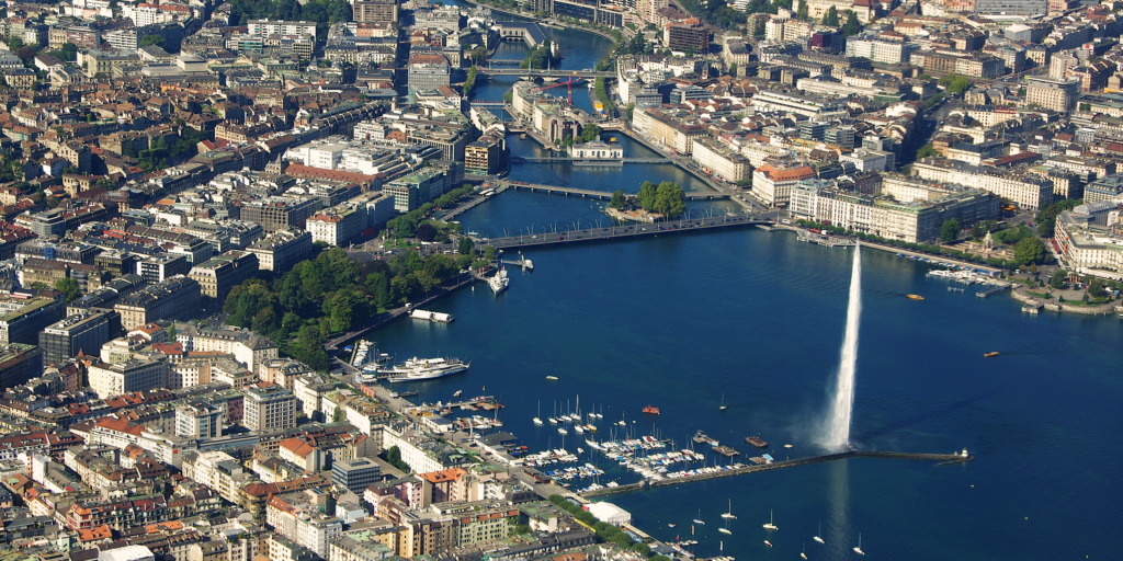 Geneva Aerial View